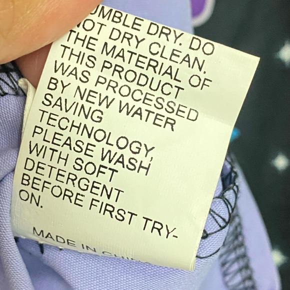 ROMWE Kawaii Cartoon Graphic Pleated Skirt With Chain Women's Size L - Picture 7 of 8